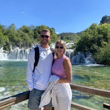 Krka waterfalls in Croatia, 2024