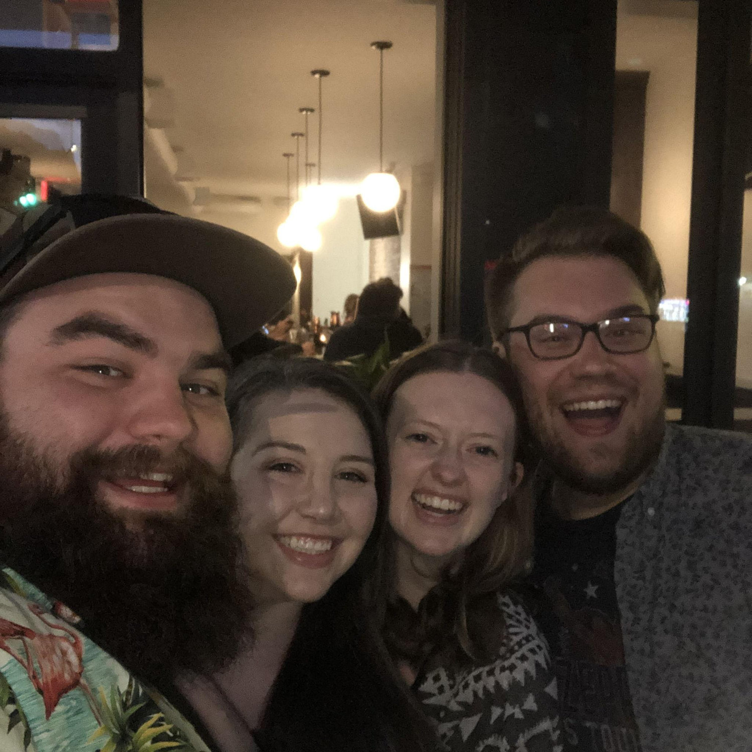 with our friends James and Hannah