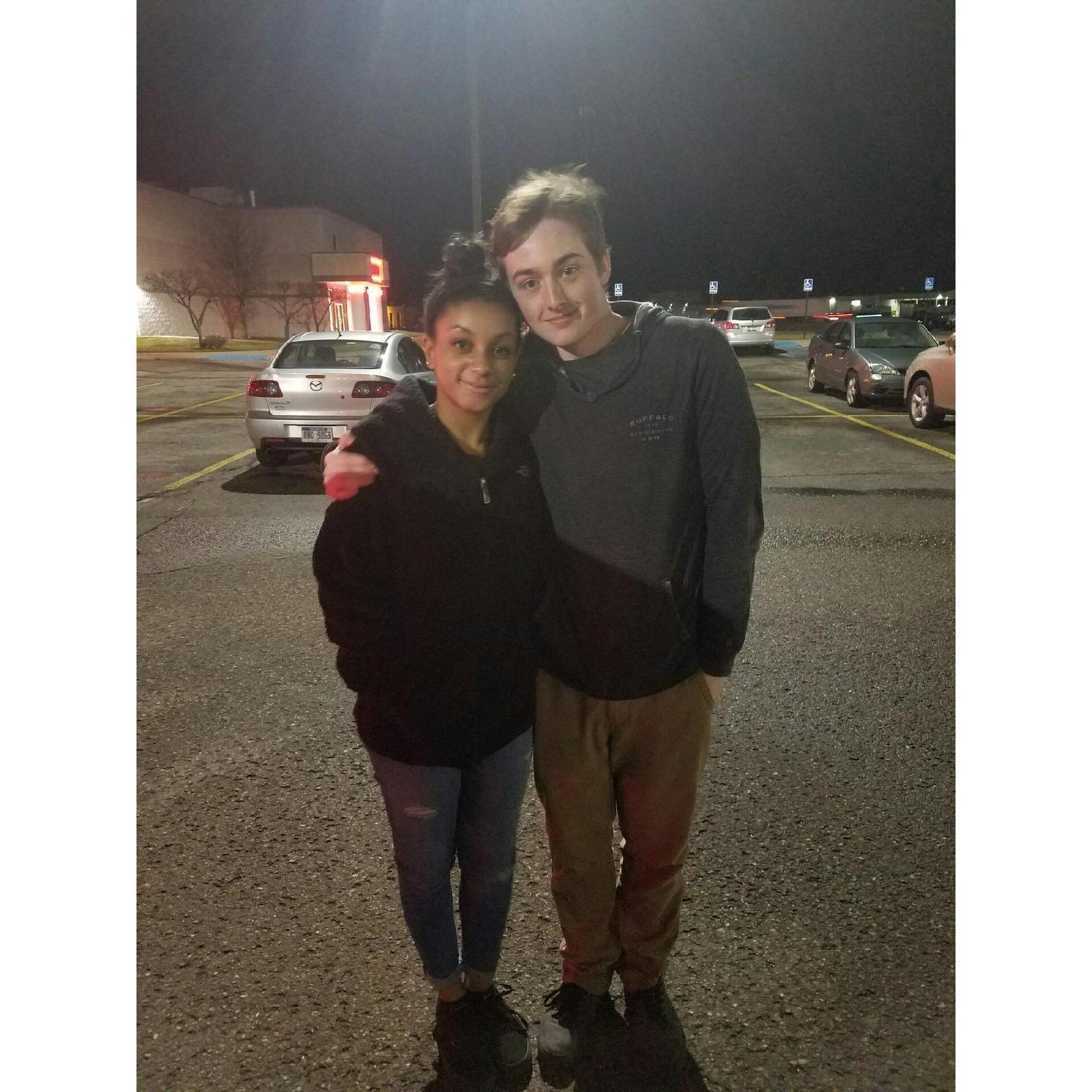 2016 - Our first photo together