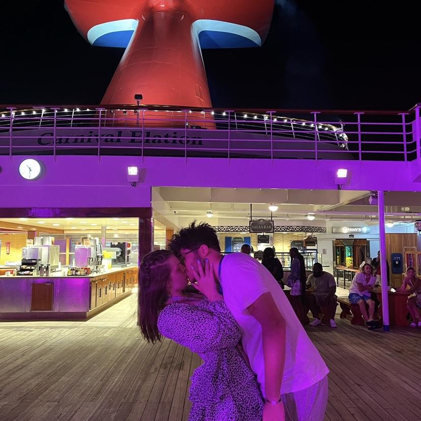On our first cruise together !