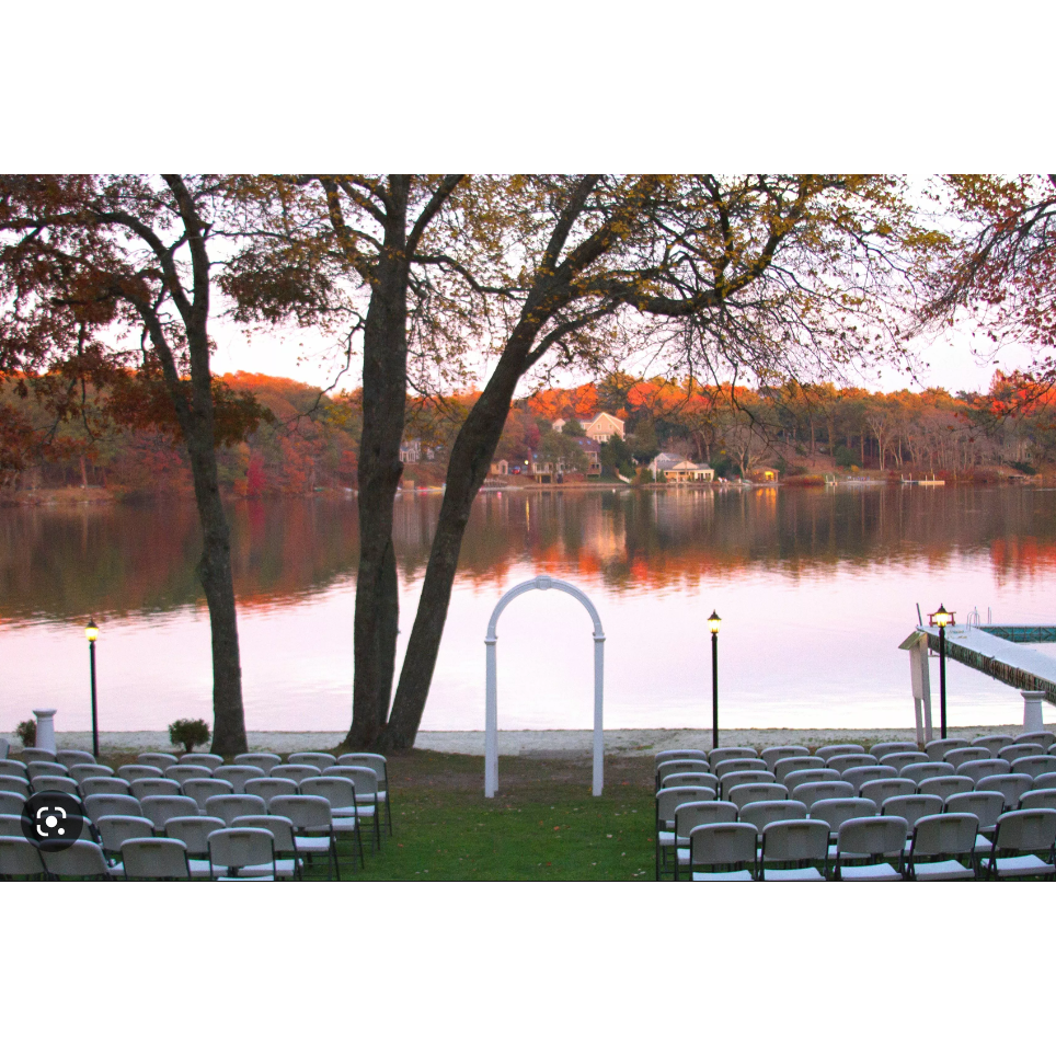 Enjoy a a classic New England fall on Cape Cod with us! Our ceremony will be held outside by the lake, weather permitting - if not, we'll move indoors!
