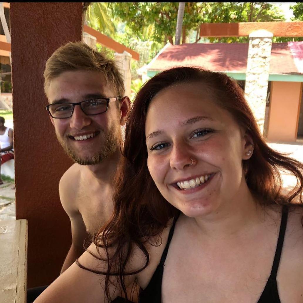 Took this picture at a beach in Haiti during a rest day on our second mission trip together.