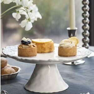 Benedita Bow Ceramic Stoneware Cake Stand