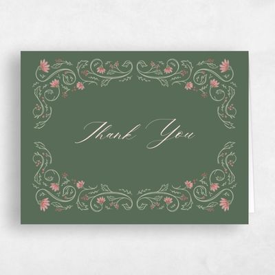 Multi-Colored Wedding Thank You - Sabriel Landscape