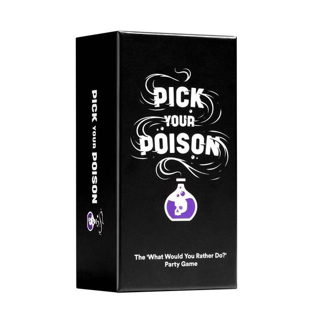 Pick Your Poison Card Game - The "What Would You Rather Do?" Party Game [All Ages/Family Edition]