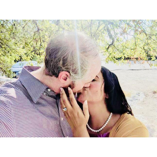Proposal at the favorite Greenbelt spot.