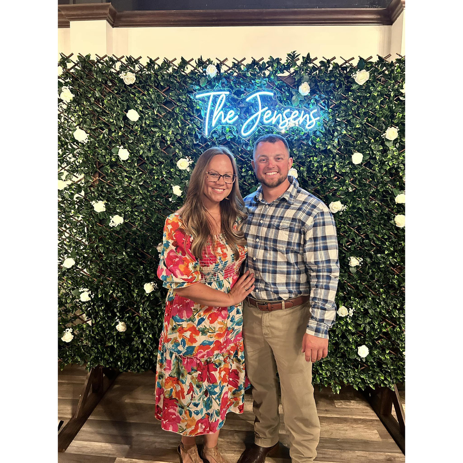 Celebrating a friend's wedding