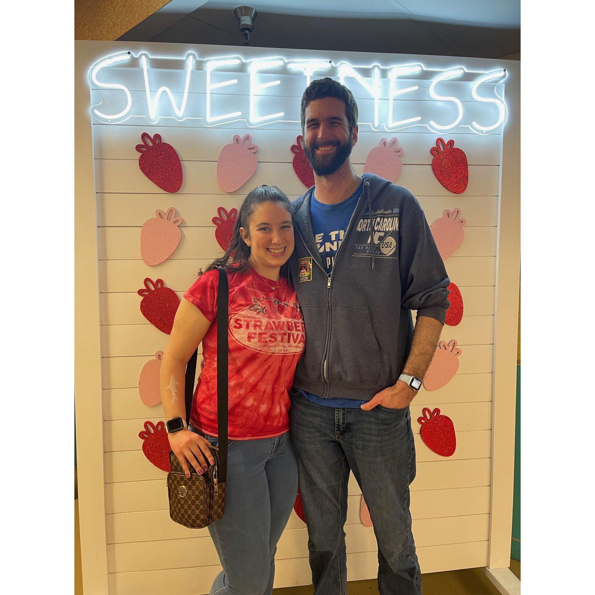 Our annual trip to the plant city strawberry festival