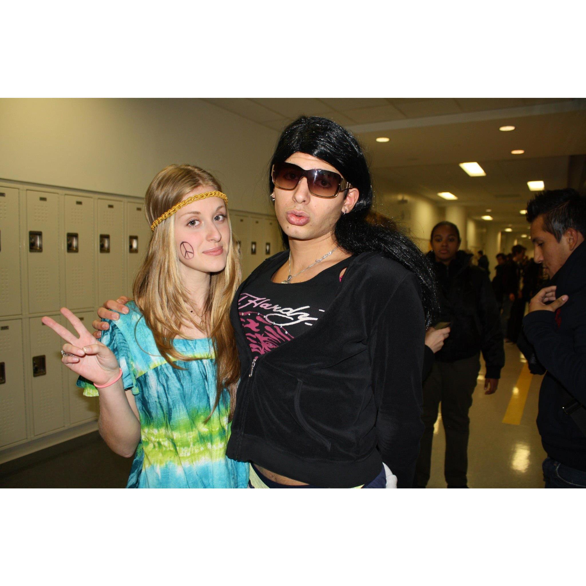 Molly & Anthony's First Known Photo Together 2011