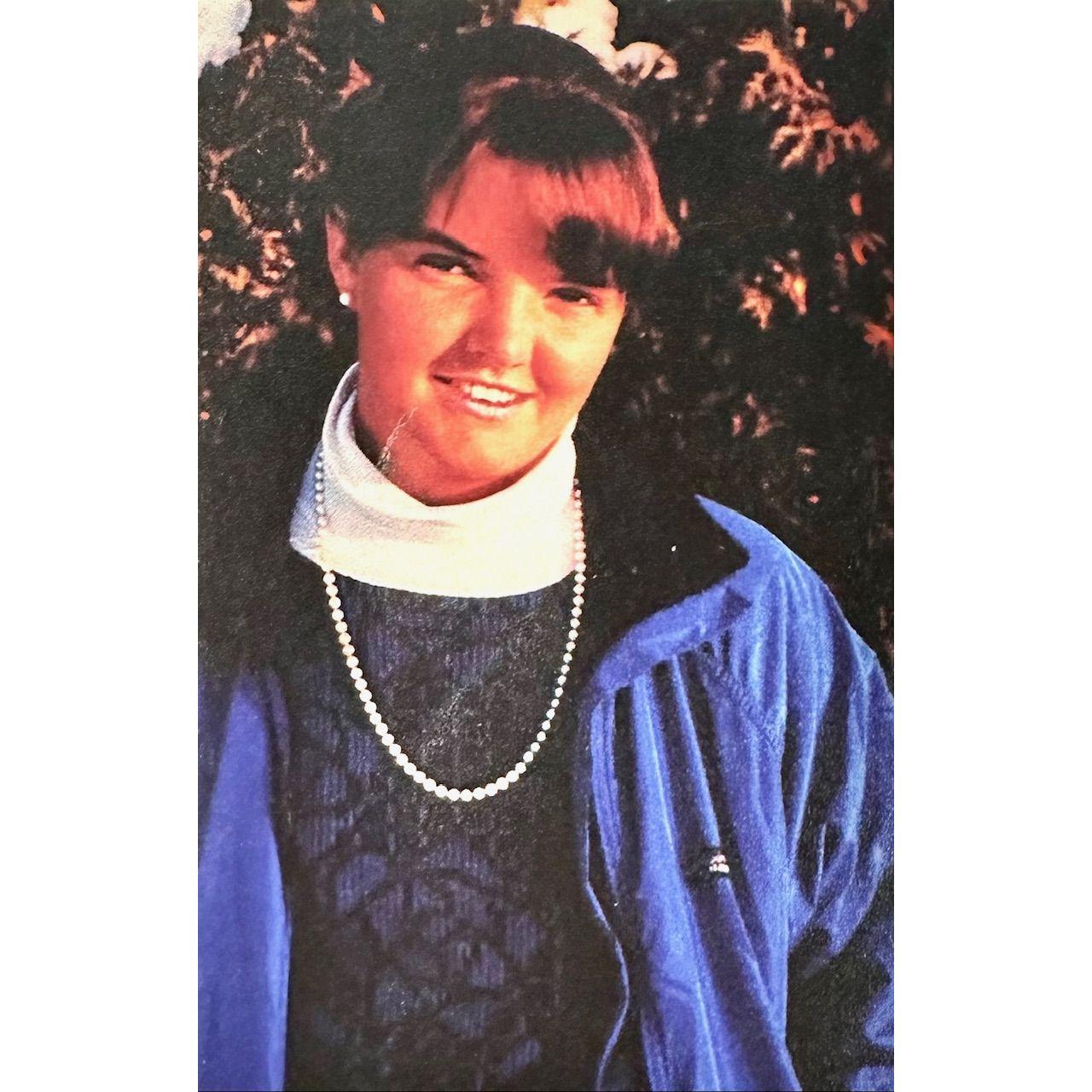 Sharon's senior college photo