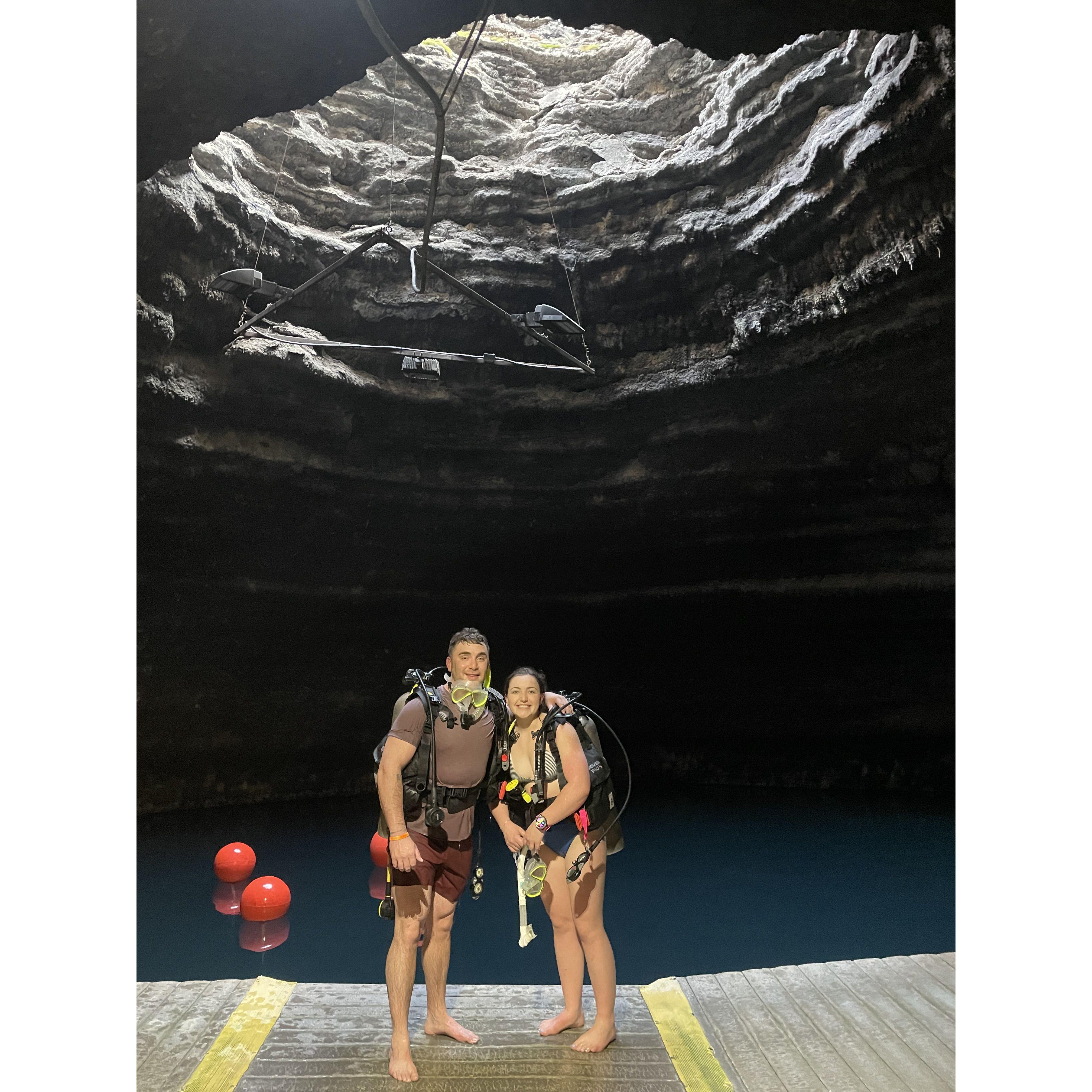Getting scuba certified at the Homestead Crater!
