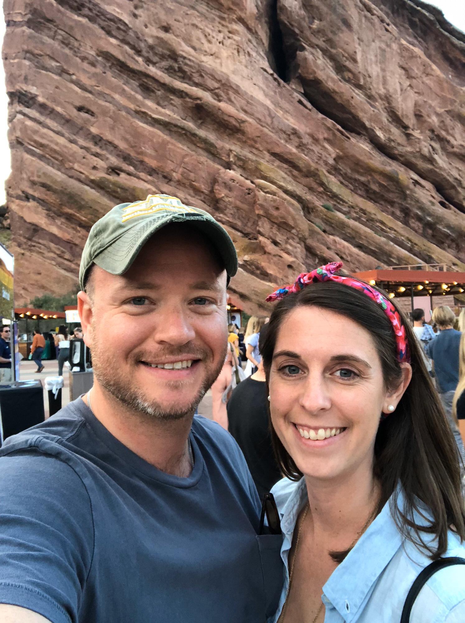 Leon Bridges at Red Rocks in Colorado Aug 2018