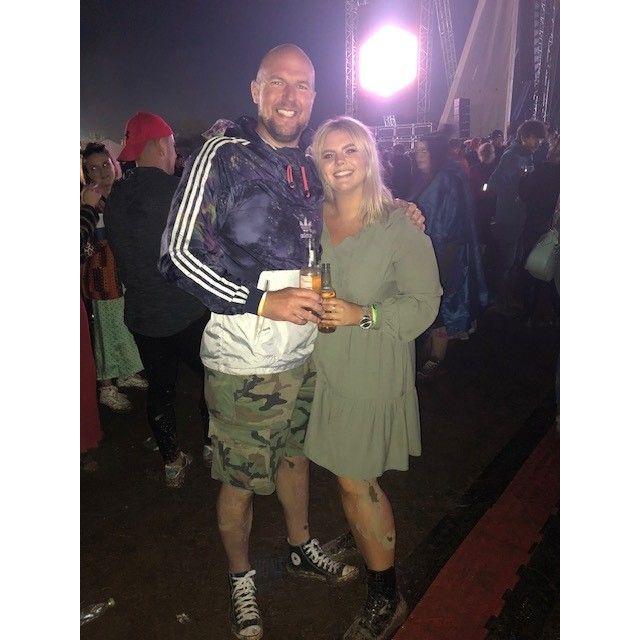 Our first festival gig together