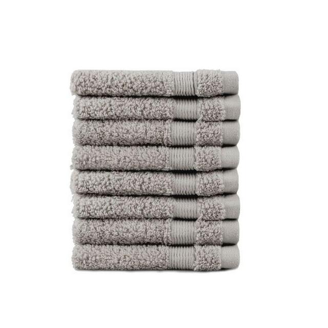 SALT® Washcloths in Grey (Set of 8)