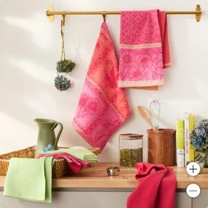 Jacquard Francais Flatwoven Kitchen Towels, 8-pack