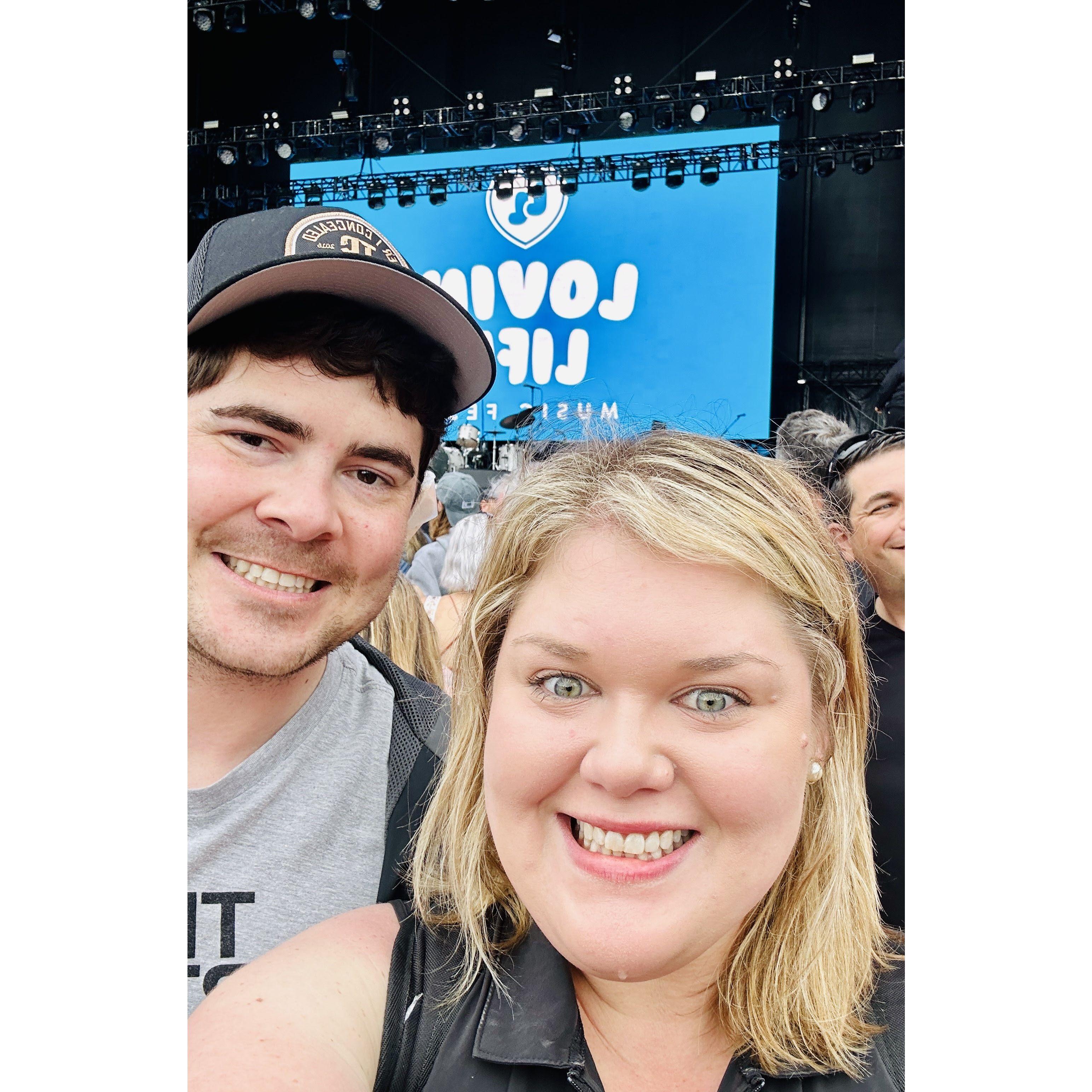 Watching Young the Giant perform at the inaugural Lovin Life music festival