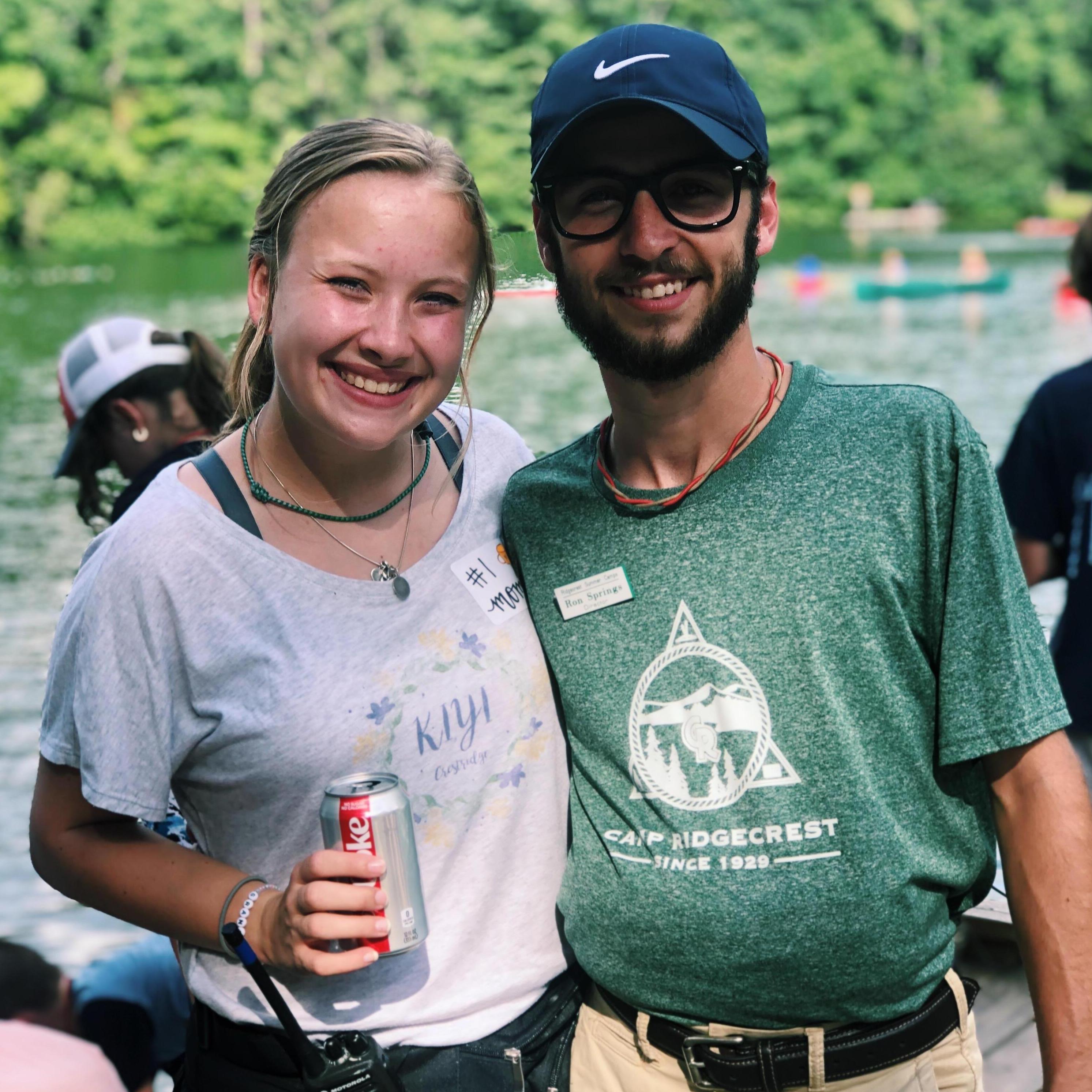 July, 2019 - Ryan's first summer at camp!