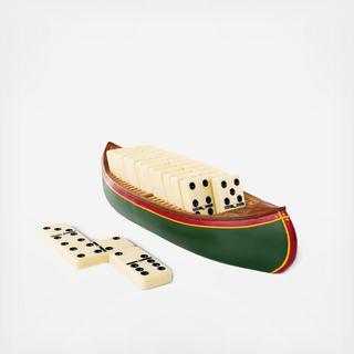 28-Piece Canoe Domino Set