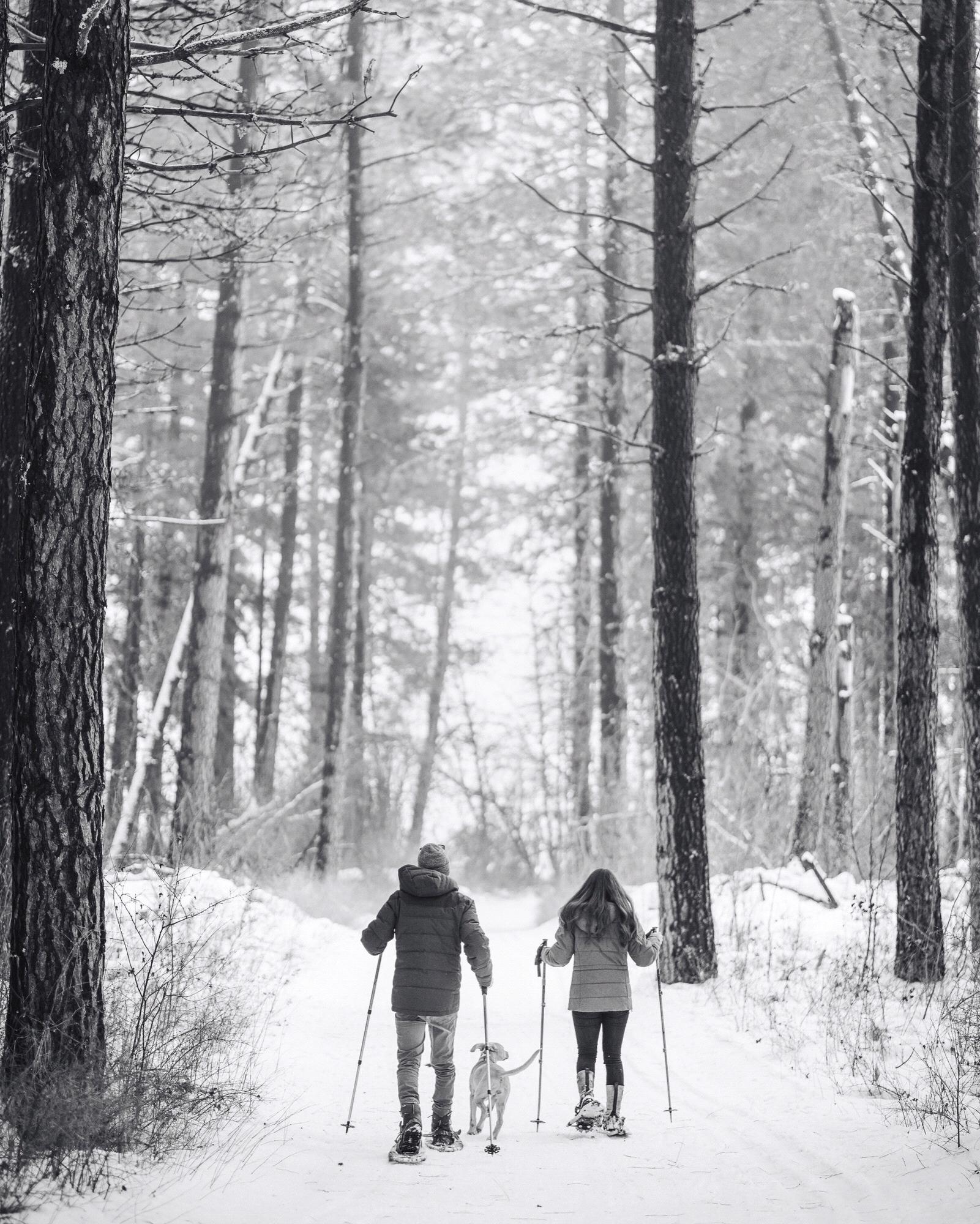 A bit of hiking/snow shoeing in Mazama!