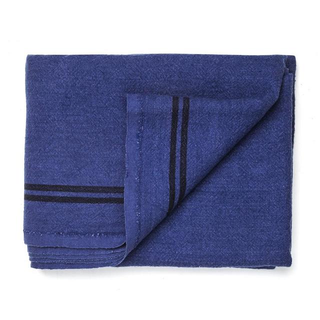 Blue Linen Tablecloth