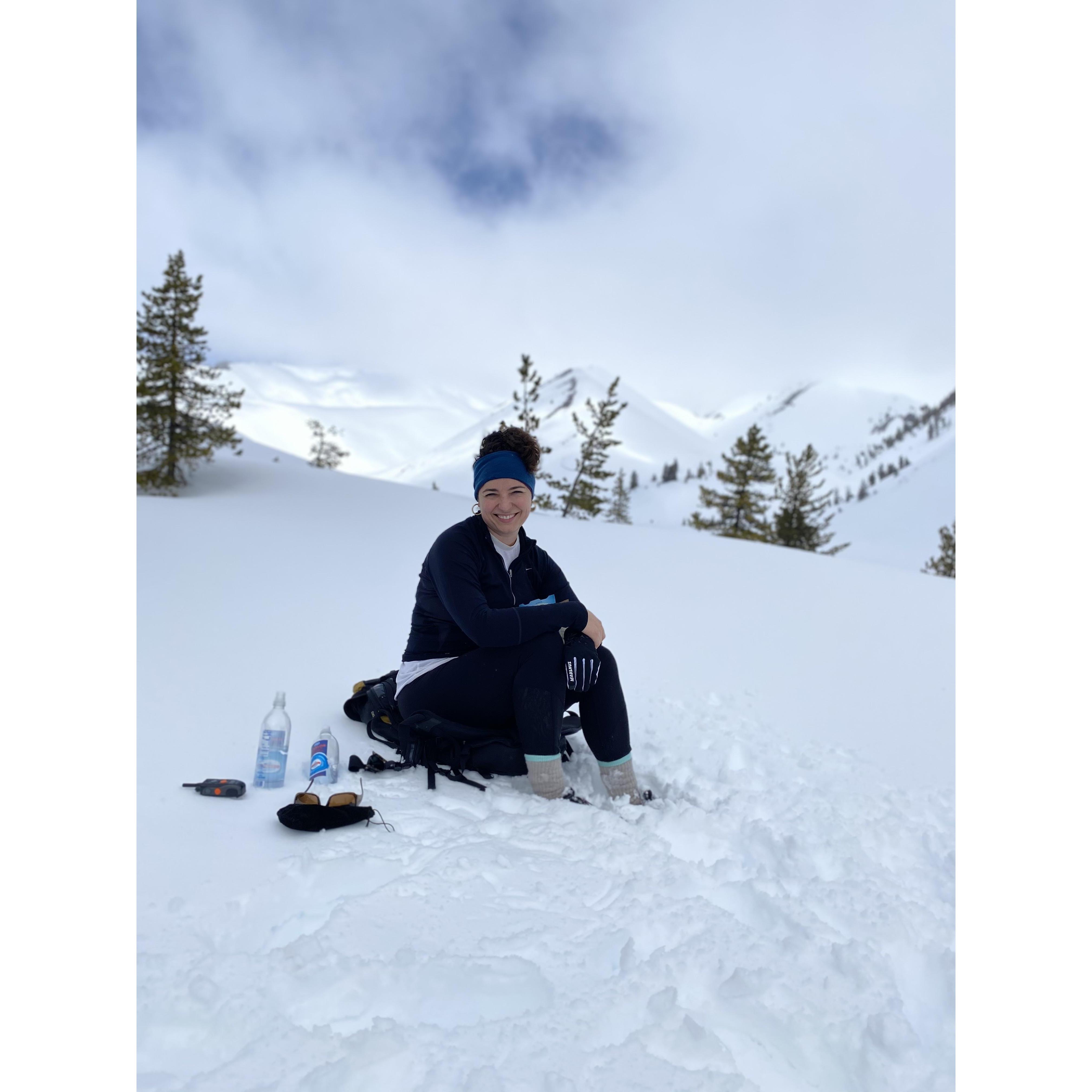 Right before we got engaged. Brandon was super stoked that Britt had no idea he was about to propose (Britt knew he was proposing).