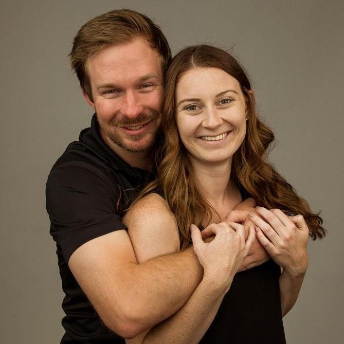 Playing "models" for our photographer friend!