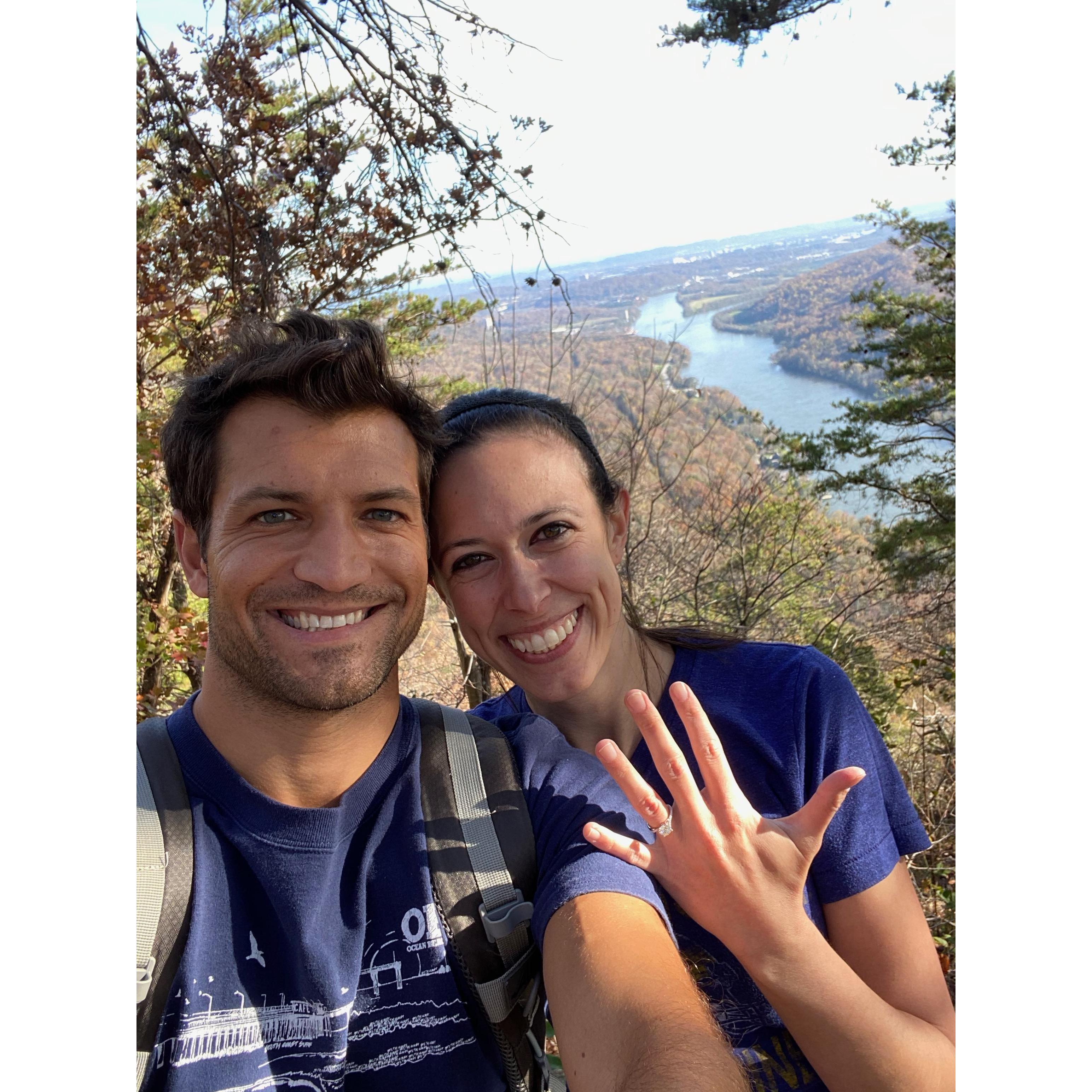 11/14/20, right after we got engaged!