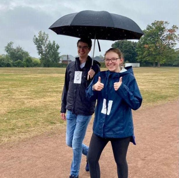 Us at a fundraiser for Kitchener Stray Cat Rescue