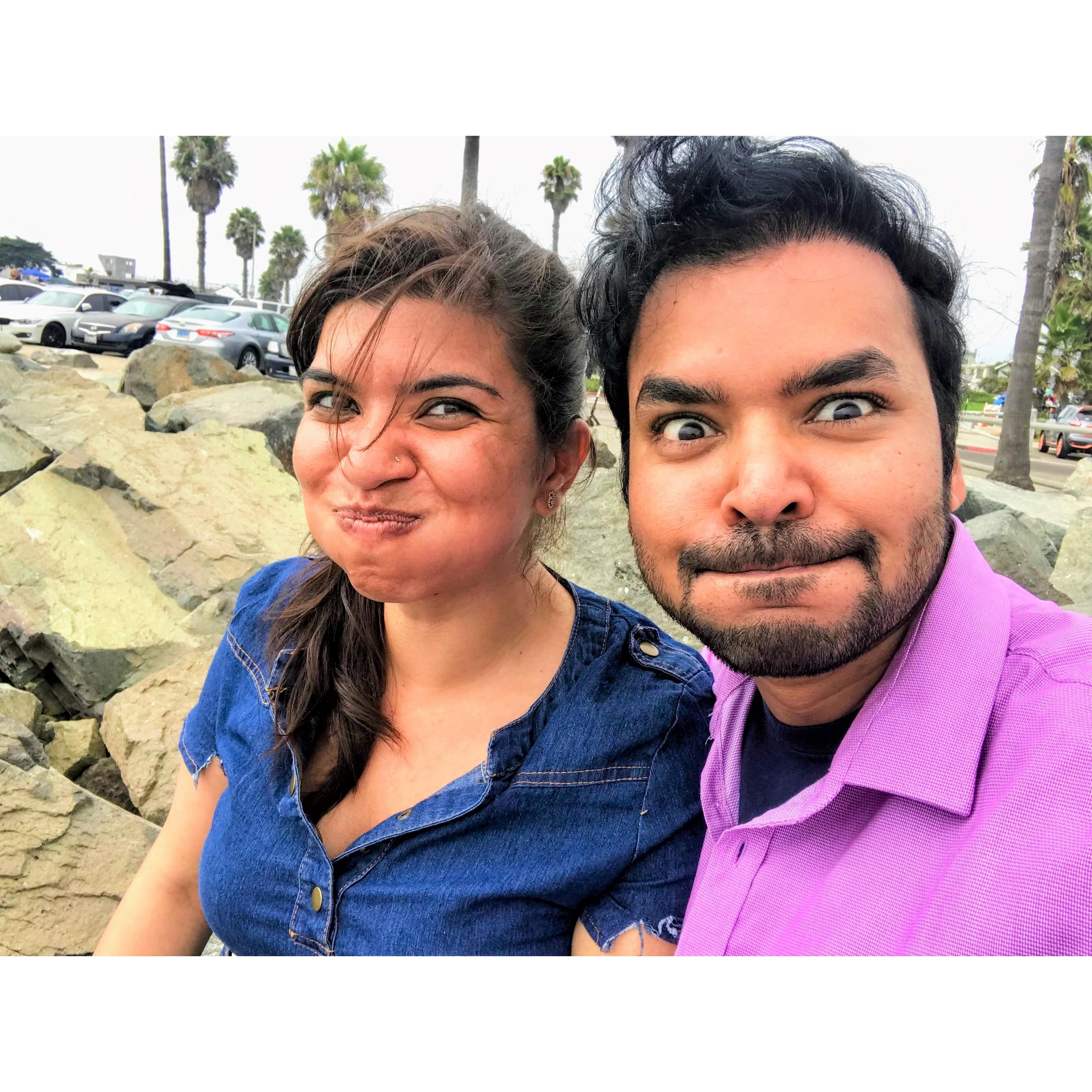 Our first official date- Mix a little foolishness with your serious plans! - Pacific Beach, CA