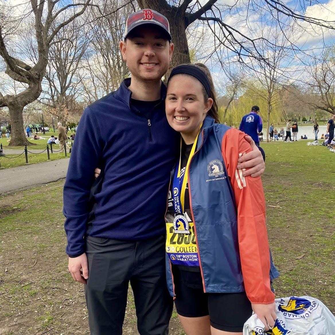 April 2024 - Colleen's first Boston Marathon