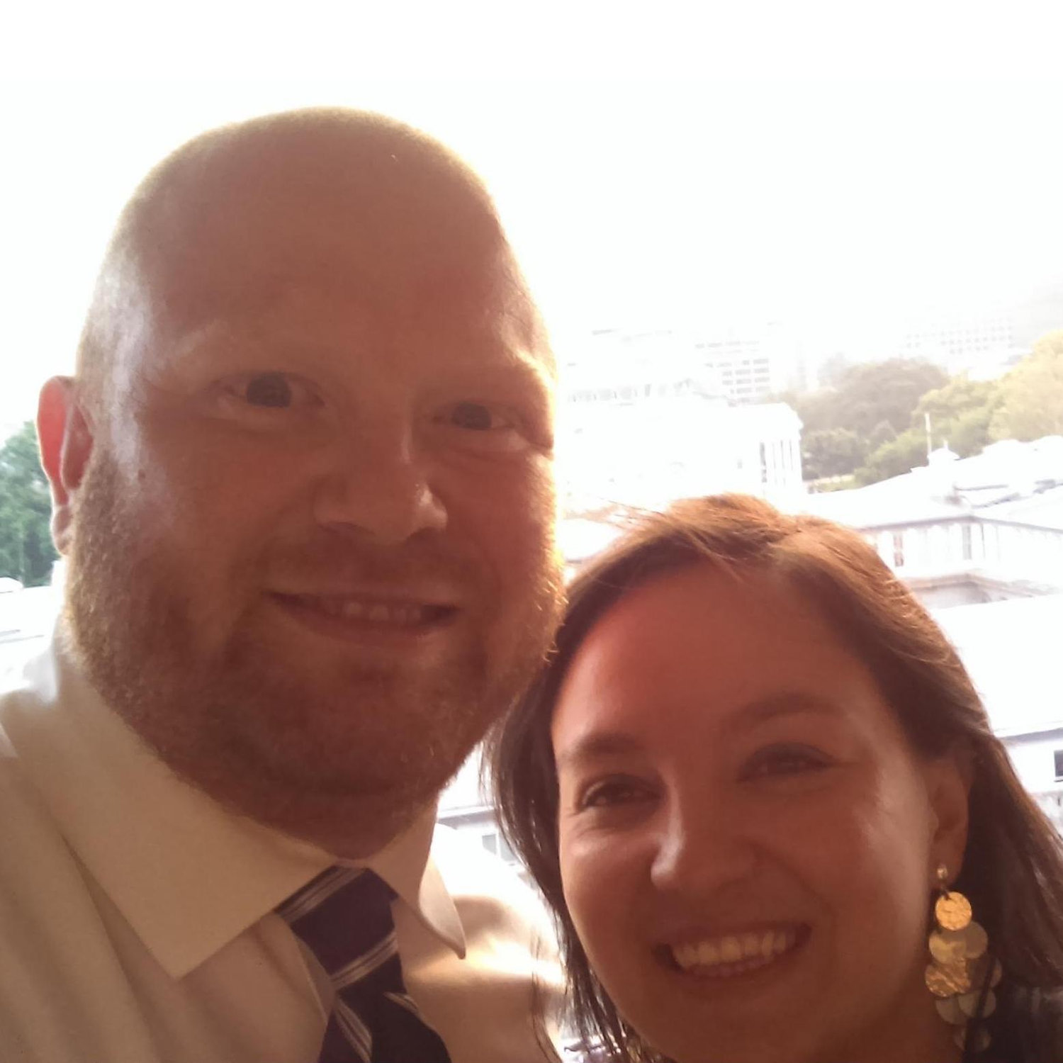 Where all started. Taken on our first date in May of 2016 at the POV at the W Hotel in DC.