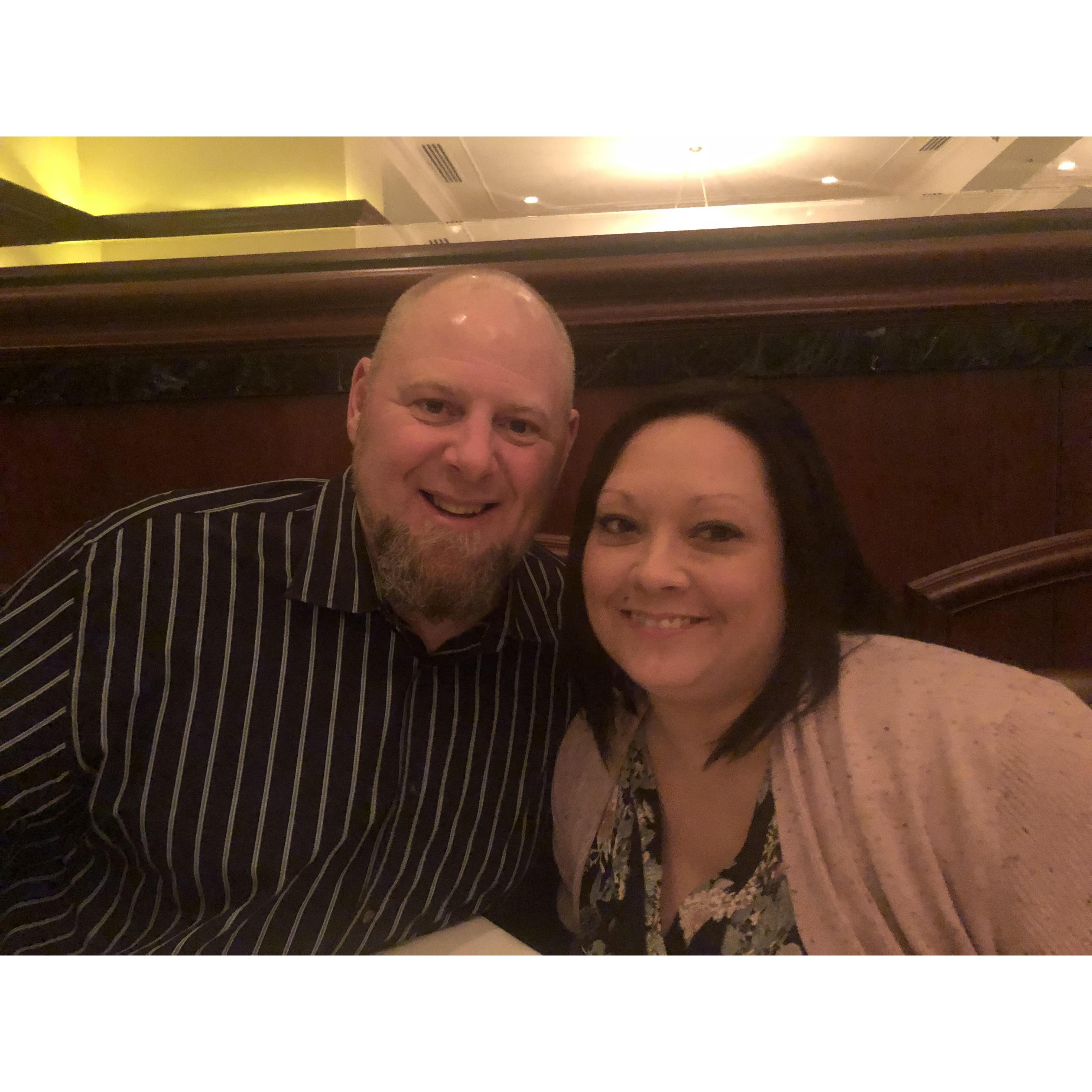 Dinner with the love of my life