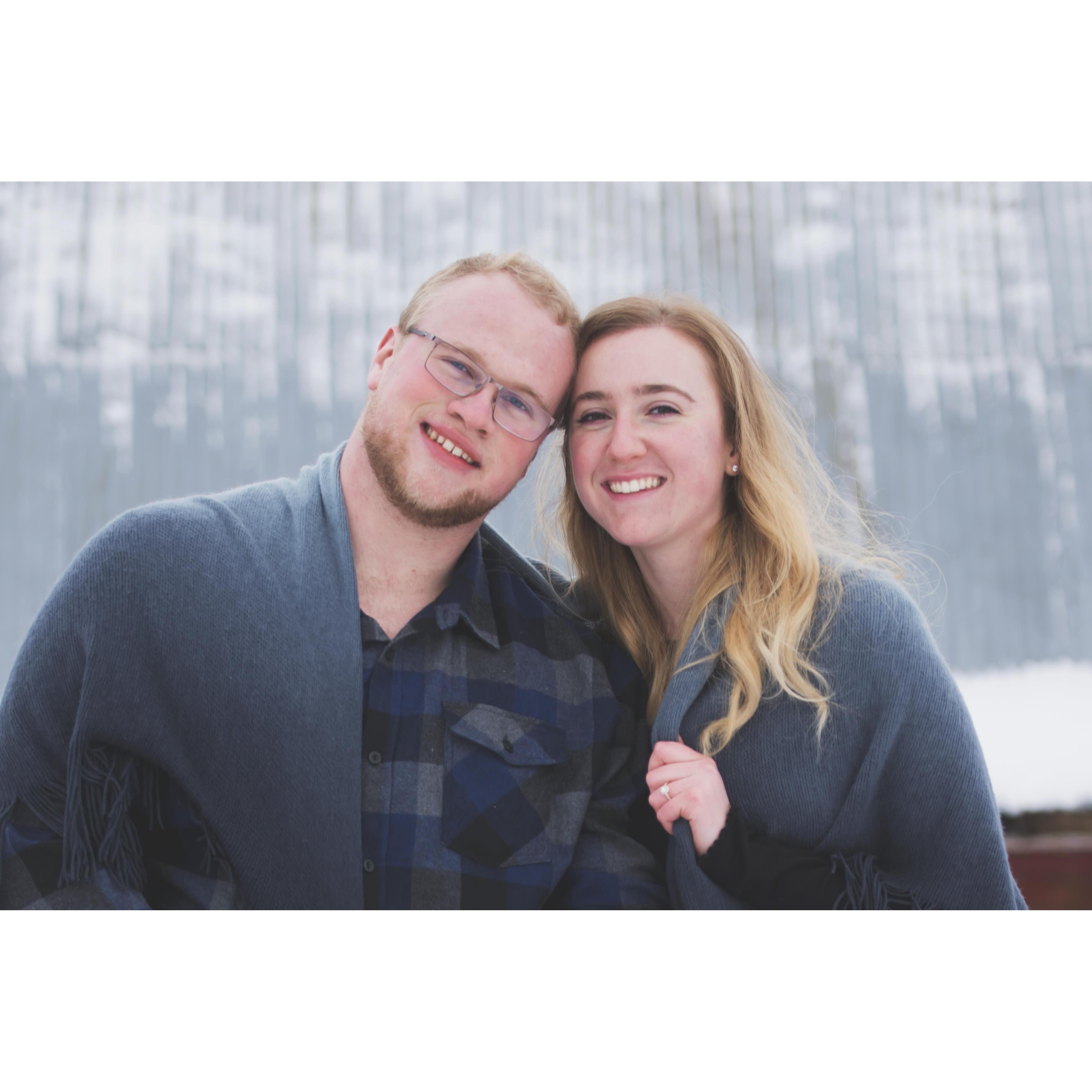 Thanks to Coralie's Photography for the Engagement pictures