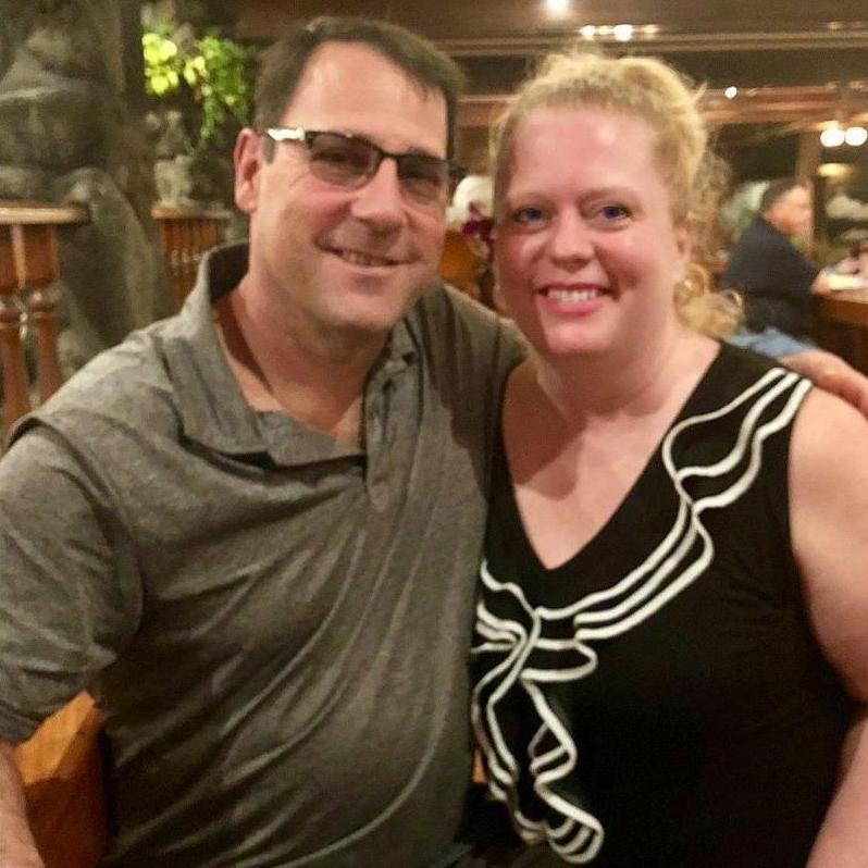 Celebrating Jim's birthday while vacationing in Hawaii.