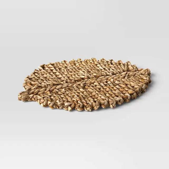 Seagrass Leaf Trivet Dark Brown - Threshold™