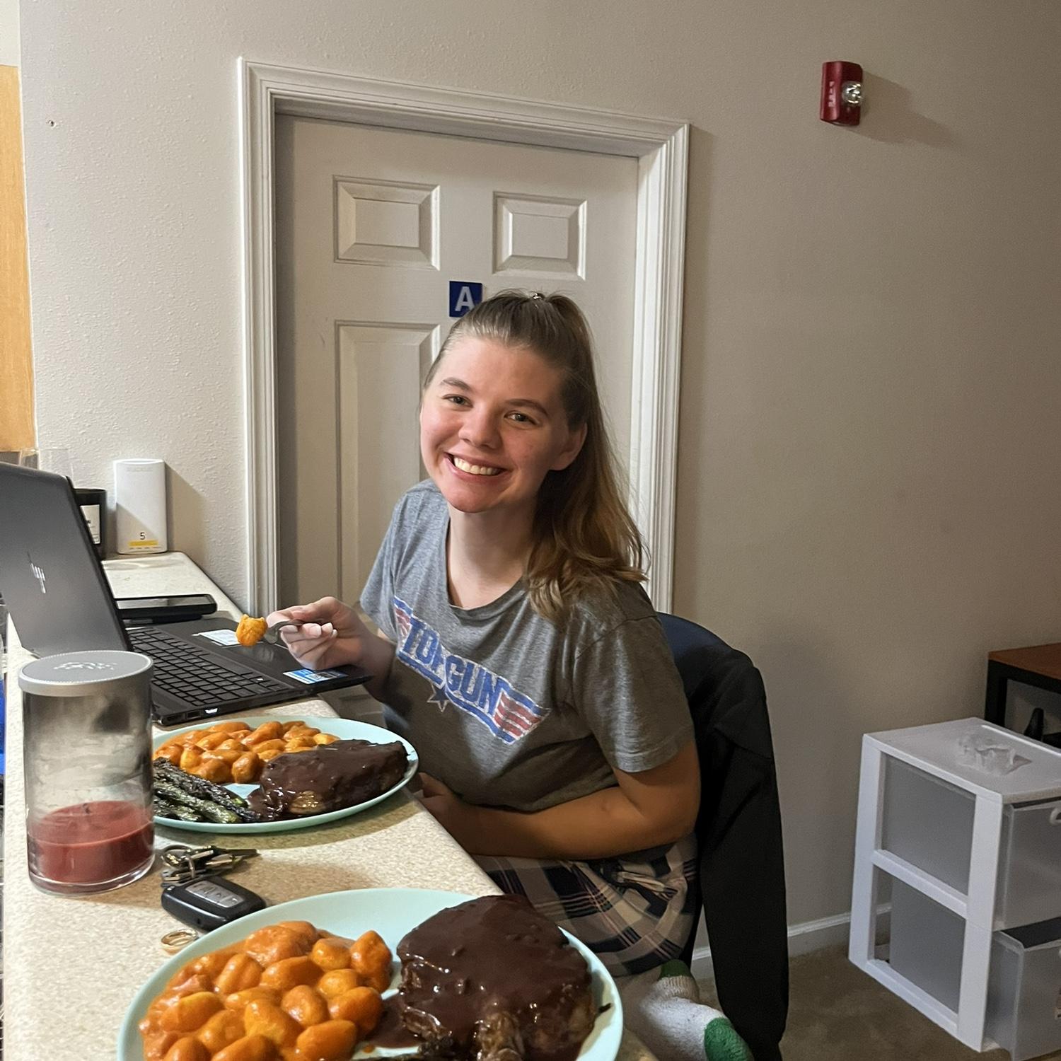 One month in Andrew made a lovely steak dinner for Madeline that led his family to believe they were already getting married! 01DEC24