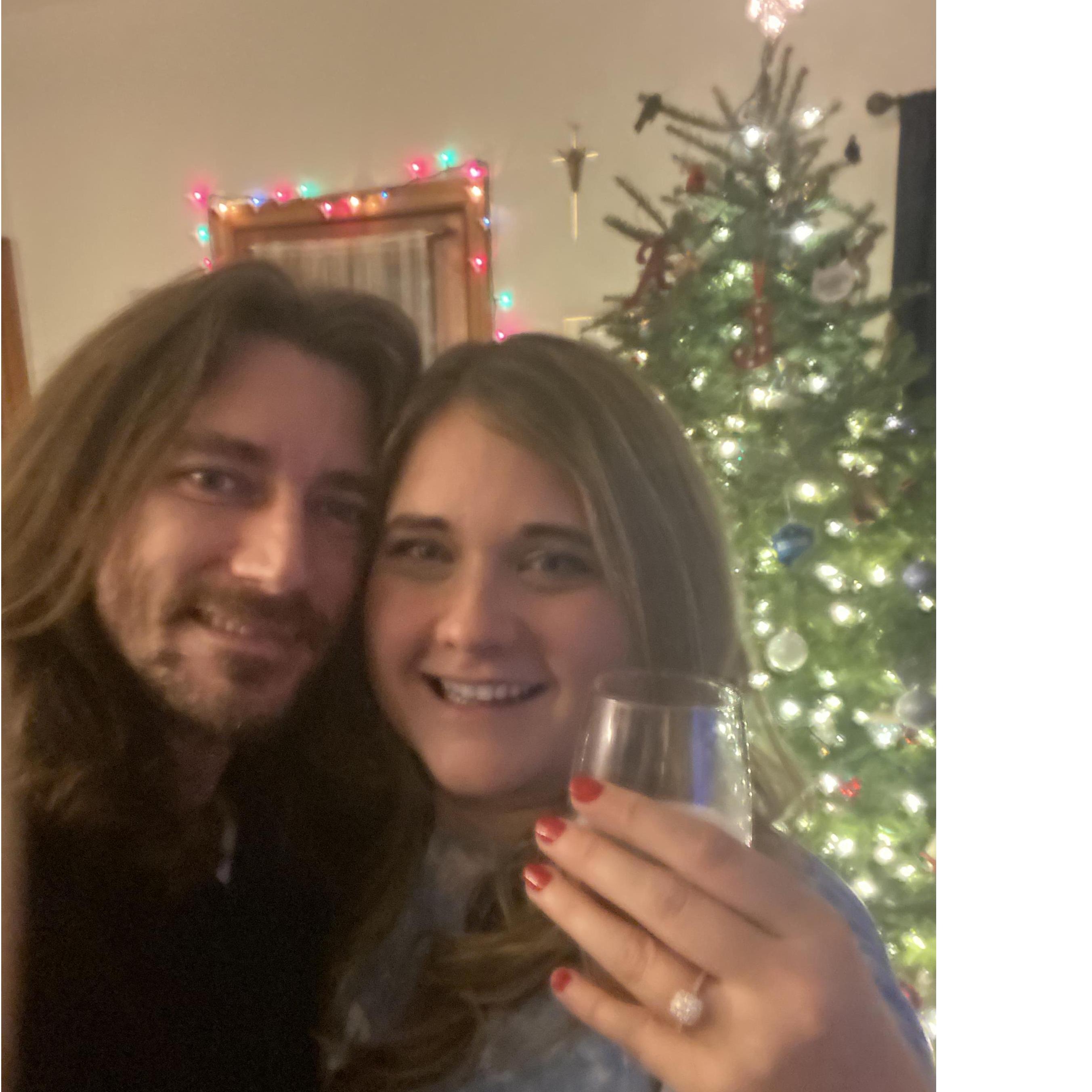 The night of our engagement!