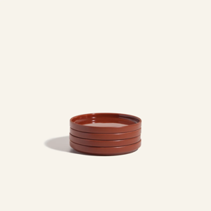Dessert Plates in Terracotta