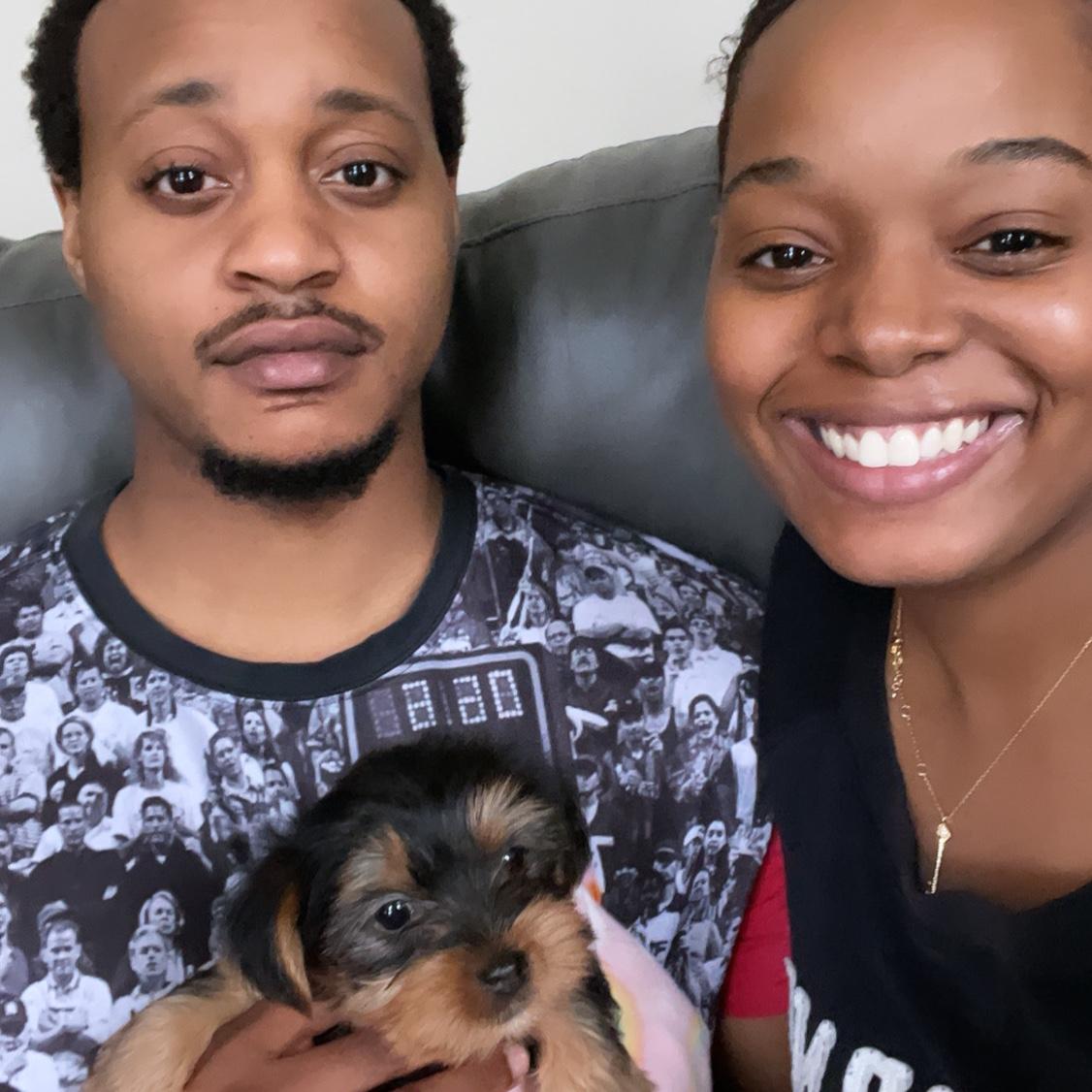 Us with Little Mocha