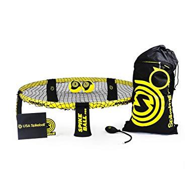 Spikeball Pro Kit (Tournament Edition) - Includes Upgraded Stronger Playing Net, New Balls Designed to Add Spin, Portable Ball Pump Gauge, Backpack - As Seen on Shark Tank TV