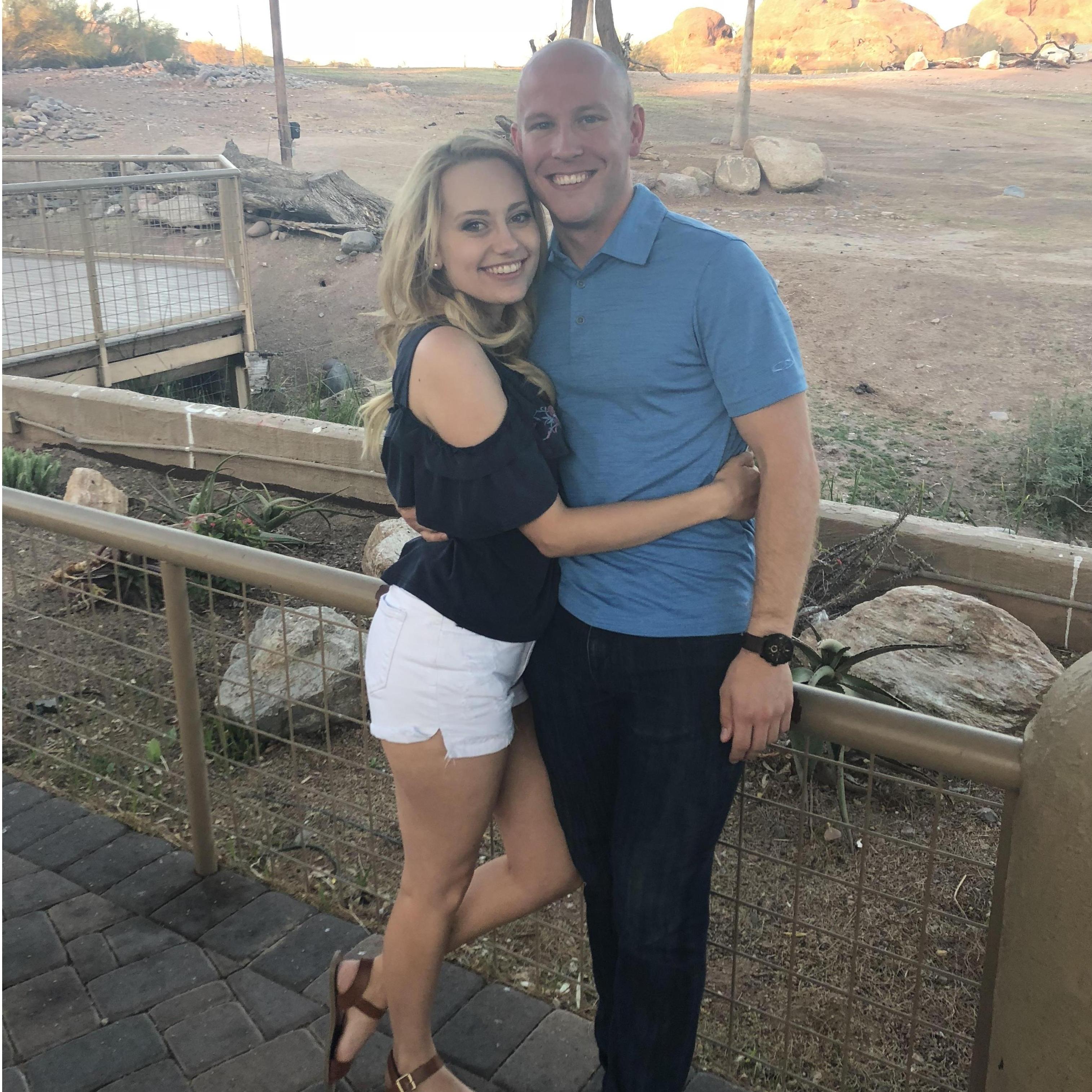 Our First Picture Together 
May 2018