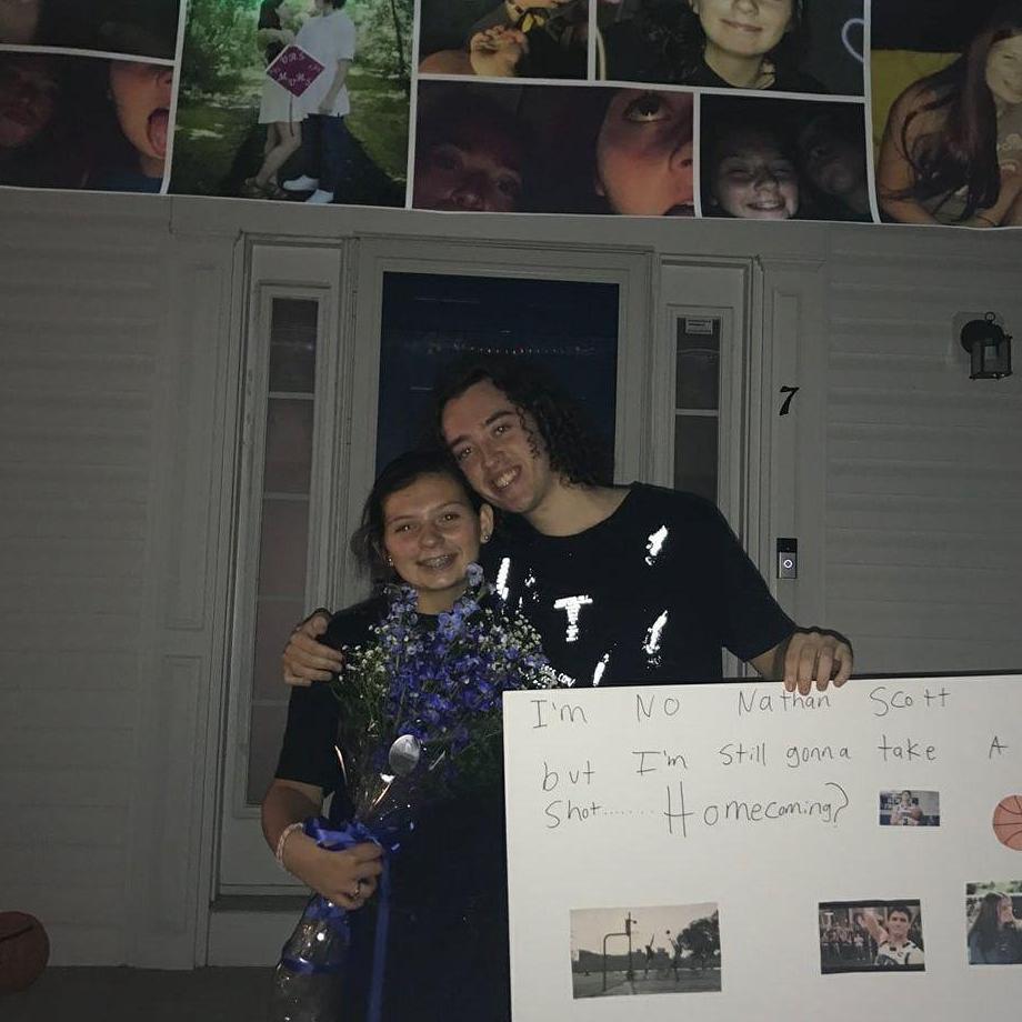 Homecoming proposal!