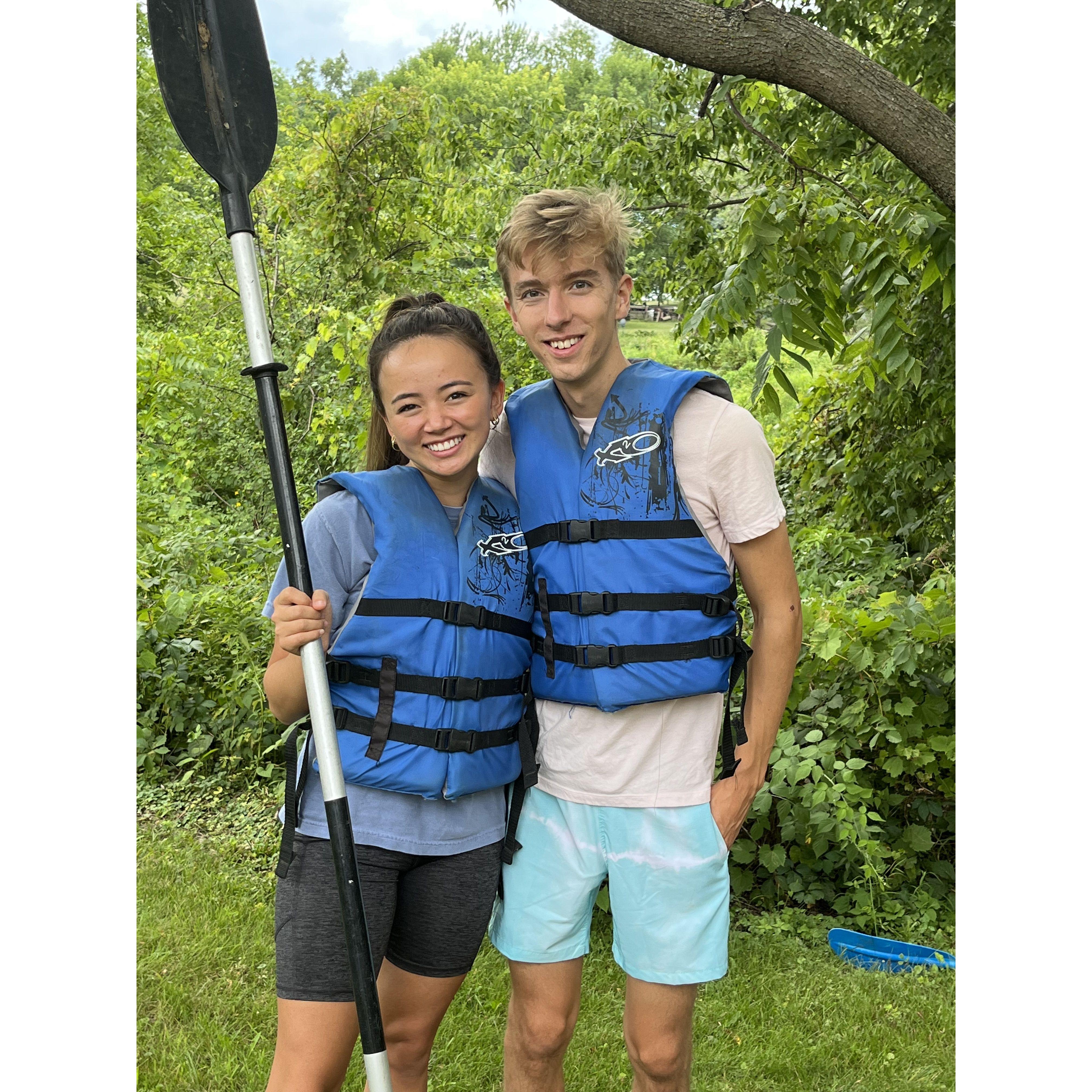 Kayaking in MN