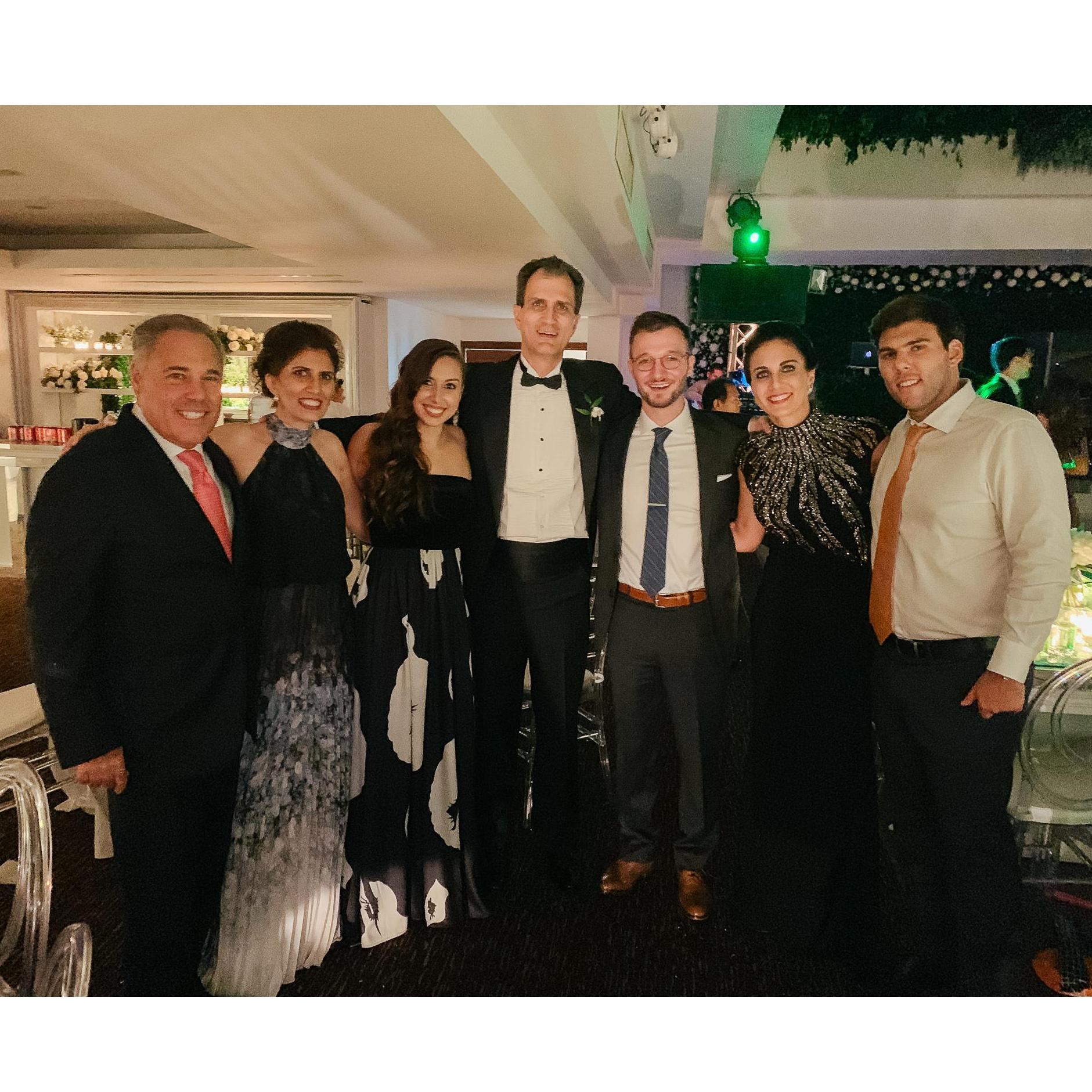 a few of Isabela's family members celebrating her cousin Alvaro's wedding (Panama, June 2019)