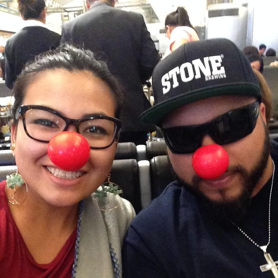 Red Nose Campaign before Philippines Flight