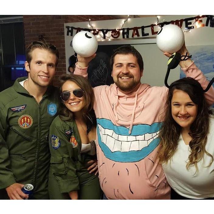 Halloween 2018 with Matt and Ashley.