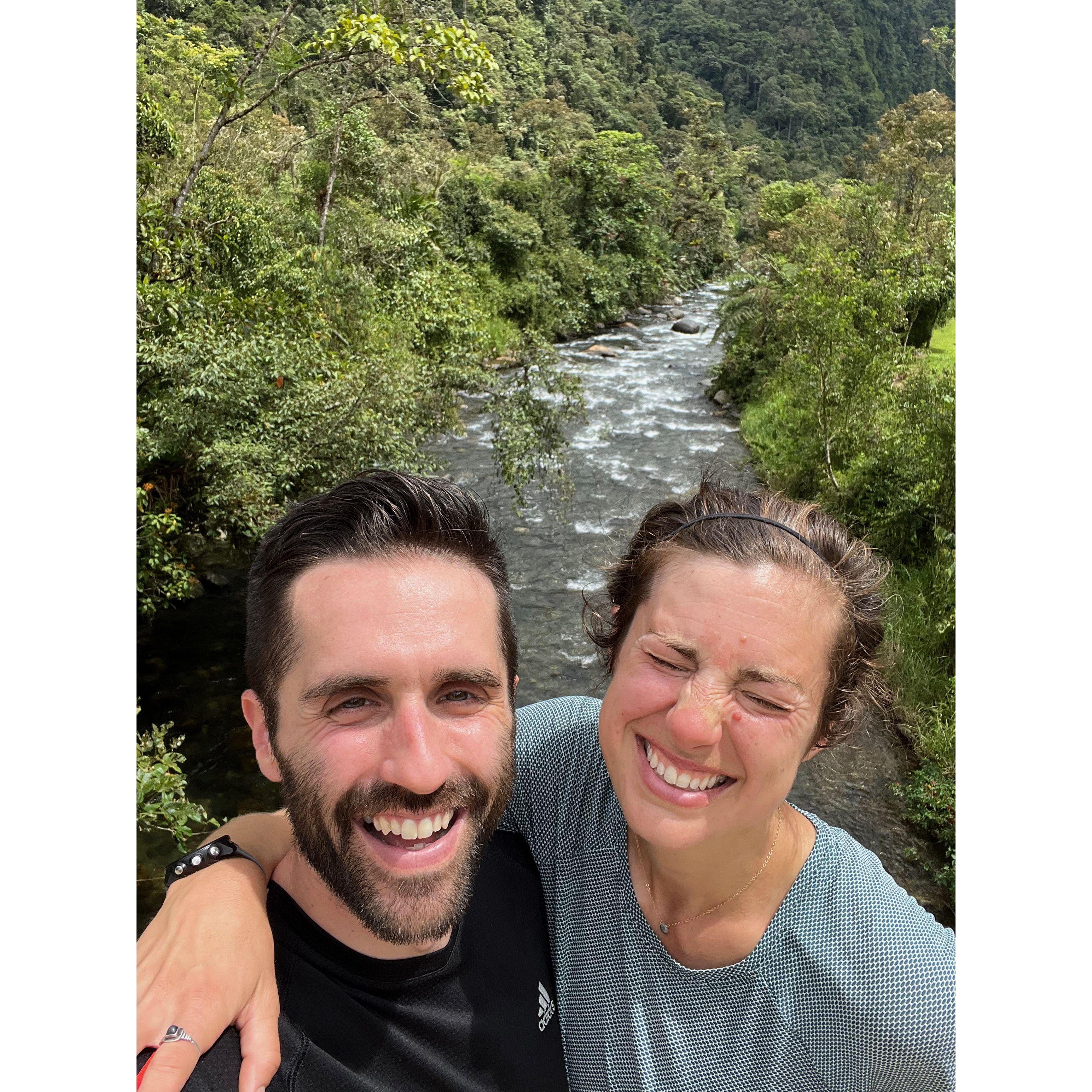 In Mindo, where Allie used to live in Ecuador