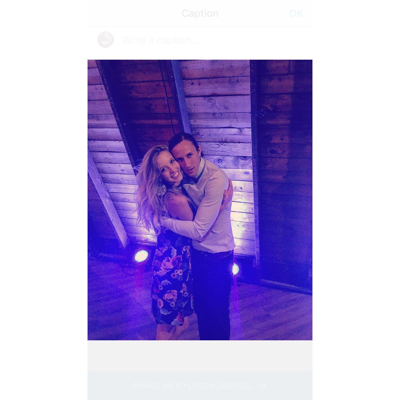 The first (of so many) wedding we attended together