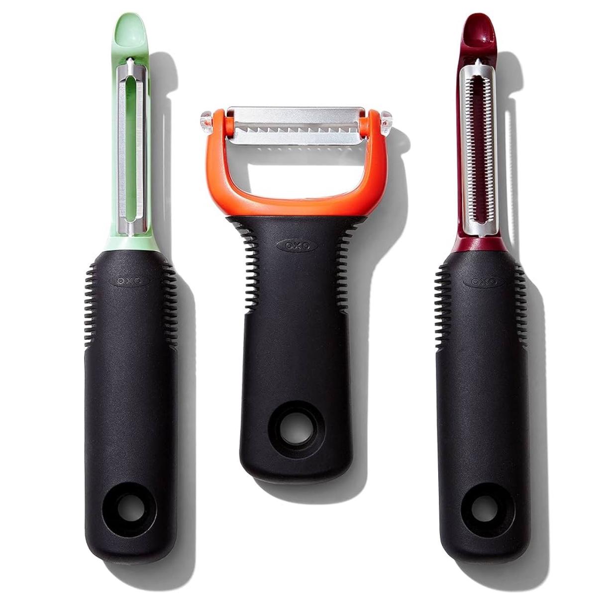 OXO Good Grips 3-Piece Peeler Set - Beet, Fennel, Yam