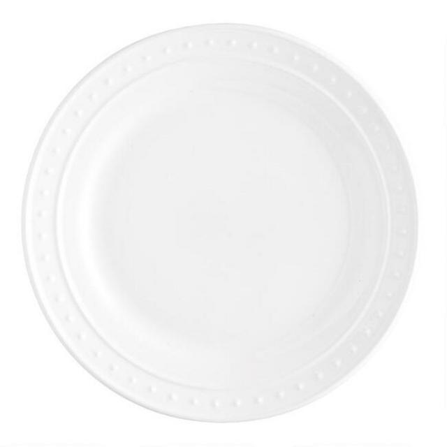 White Nantucket Salad Plates Set Of 4